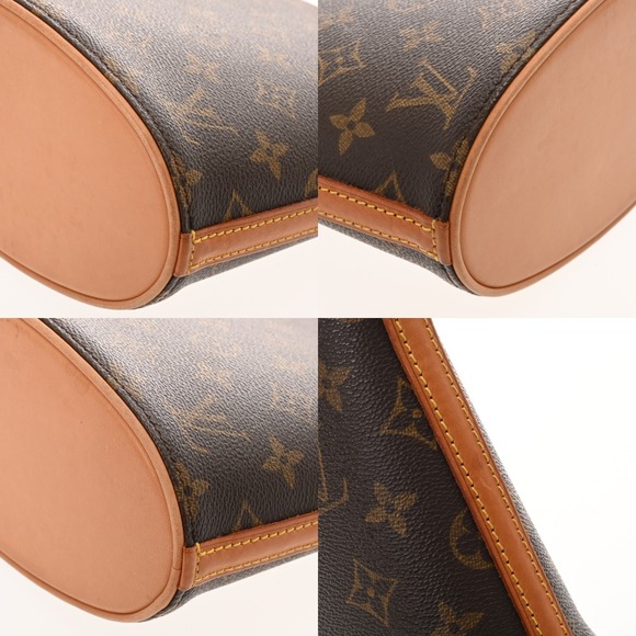 LOUIS VUITTON Monogram Drouot Brown Canvas Shoulder Bag - Picture 7 of 9